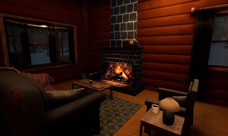 Isolated Warmth cabin interior